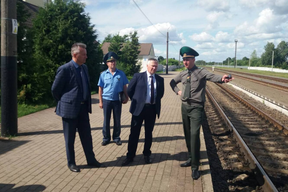 Заместитель Председателя Государственного таможенного комитета Андрей Ковальчук с рабочим визитом посетил Гродненскую область