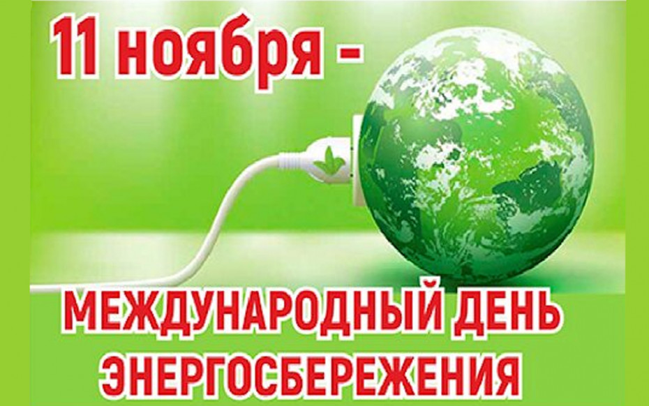11 ноября — международный День энергосбережения