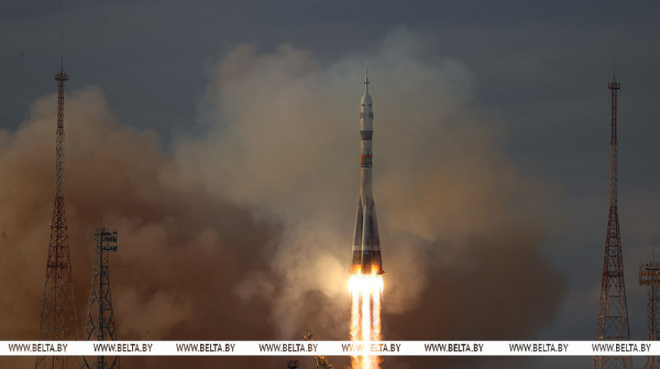 На Байконуре состоялся запуск корабля «Союз МС-25» с белоруской Мариной Василевской на борту