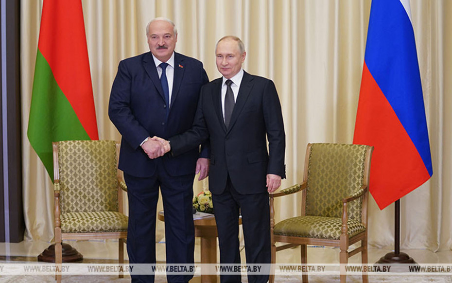 Встреча Александра Лукашенко и Владимира Путина проходит в подмосковном Ново-Огарево