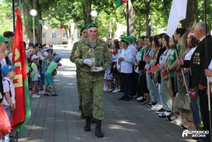 Ошмянский район принял областную патриотическую эстафету передачи Вечного огня «80 лет скорби и памяти»
