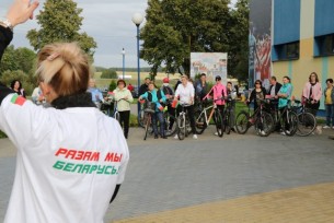В Ошмянах прошел велопробег «За Беларусь!»
