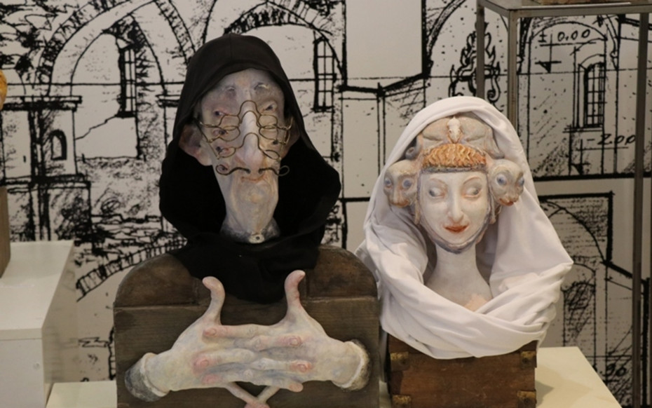 У Ашмянскім краязнаўчым музеі працуе выстава «Фантазіі і рэальнасць Гальшанскага замка»