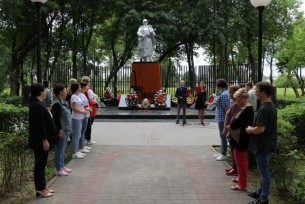 В Ошмянах почтили память жертв Великой Отечественной войны