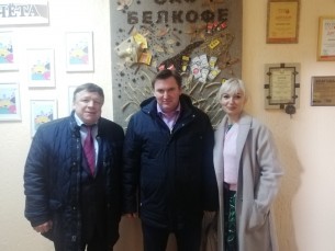 Лидер областного профсоюза посетил с рабочим визитом Ошмянский район