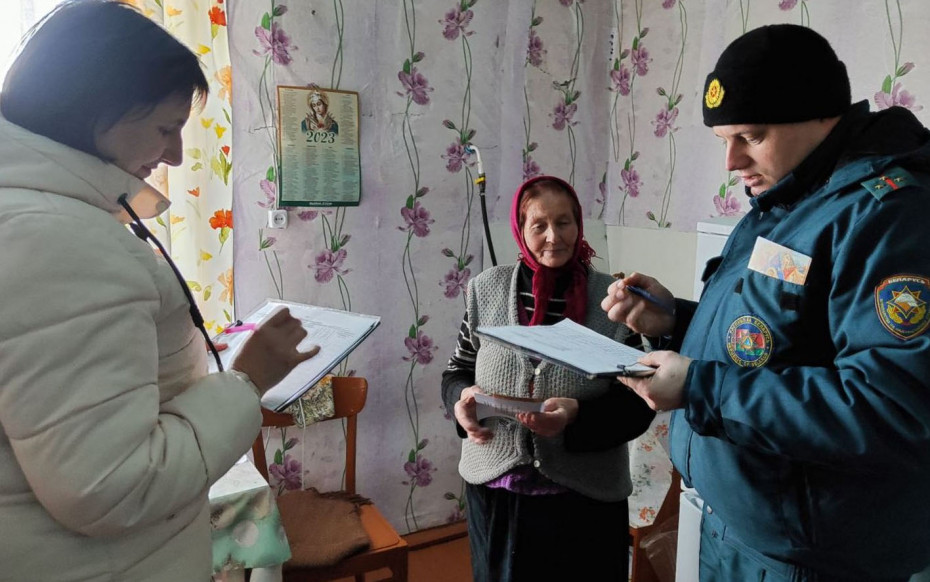 Смотровая комиссия посетила домовладения в Ошмянском районе