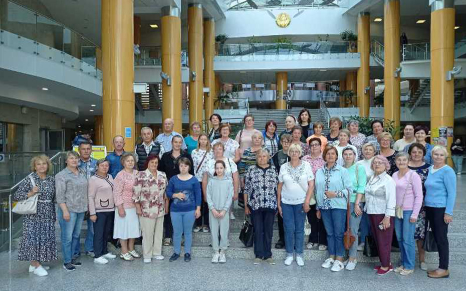Граждане пожилого возраста и инвалиды побывали на экскурсии в Минске