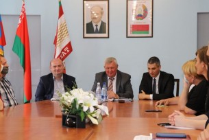 Первый заместитель губернатора Гродненской области посетил Ошмянский район