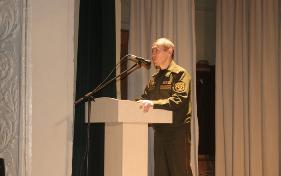 В Ошмянах прошло занятие с ответственными в организациях за военно-учетную работу