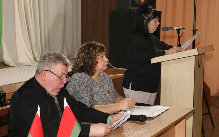 На Ошмянщине заканчивается обсуждение проектов законов «О Всебелорусском народном собрании» и «Об изменении Избирательного кодекса»
