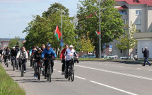 Велопробег ко Дню Победы прошел в Ошмянах