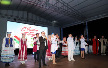 Празднование 9 Мая в Ошмянах завершилось акциями «Споём «День Победы» вместе!» и «Свеча Памяти»
